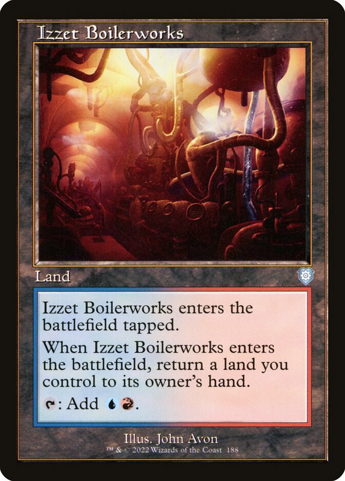 Izzet Boilerworks (The Brothers' War Commander)