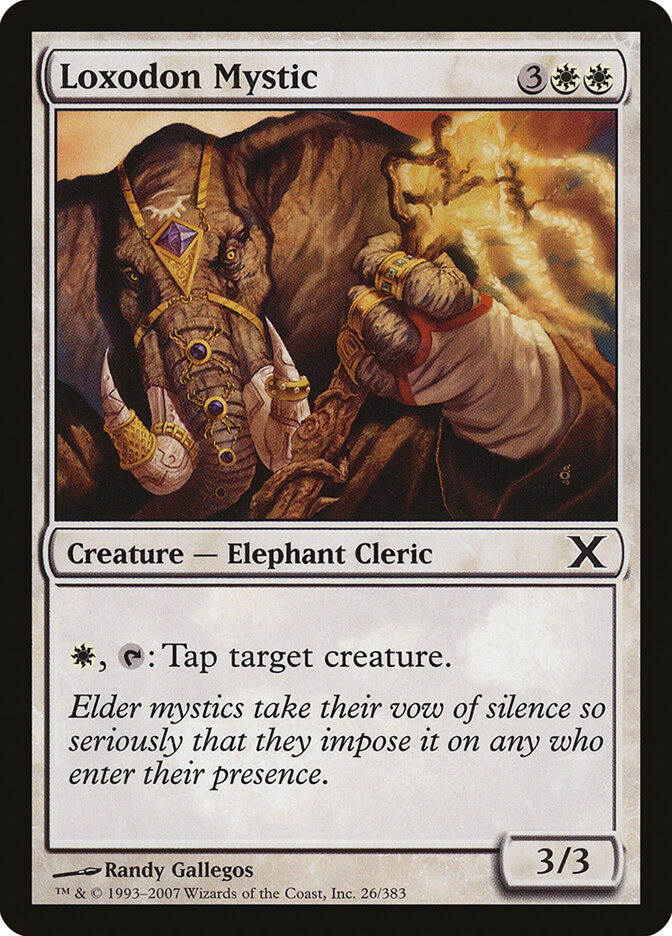 Loxodon Mystic (Tenth Edition)