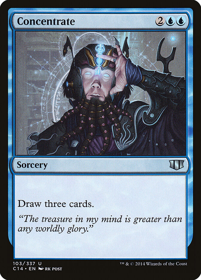 Concentrate (Commander 2014)