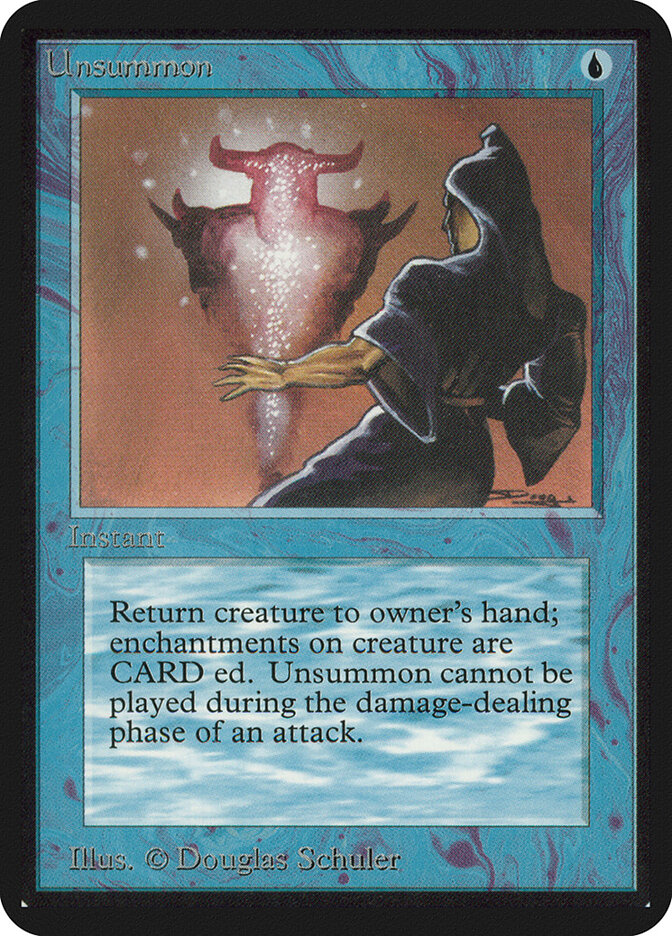 Unsummon (Limited Edition Alpha)