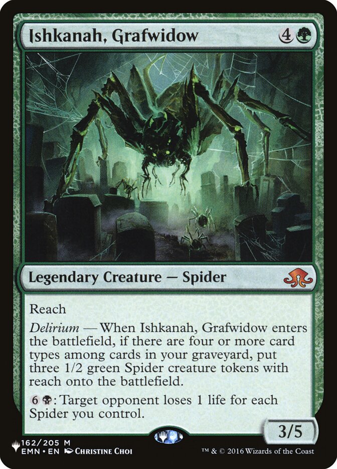 Ishkanah, Grafwidow (The List)