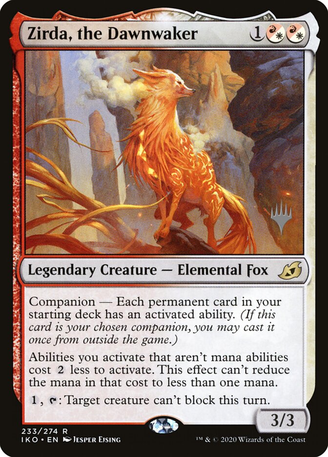 Zirda, the Dawnwaker (Ikoria: Lair of Behemoths Promos)