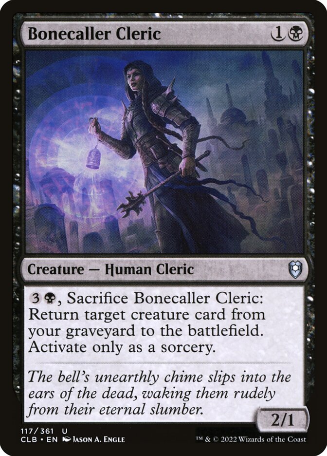 Bonecaller Cleric (Commander Legends: Battle for Baldur's Gate)