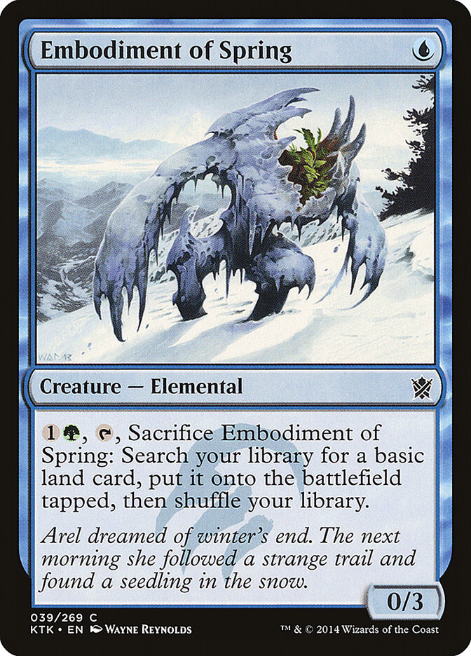 Embodiment of Spring (Khans of Tarkir)