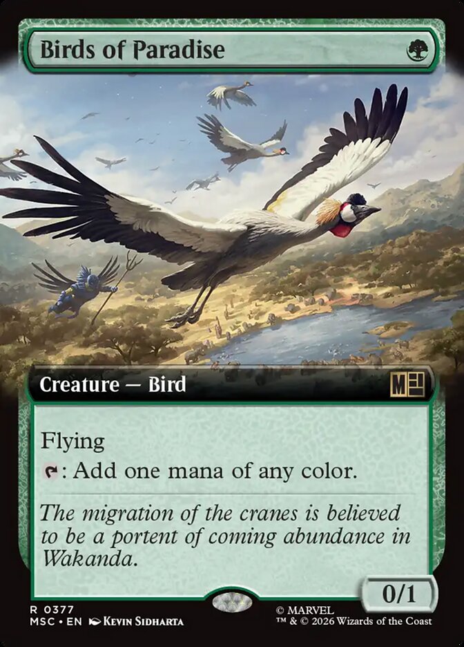 Birds of Paradise (Marvel Super Heroes Commander)