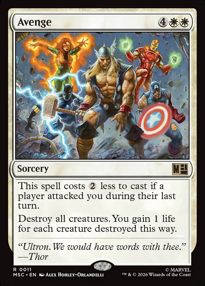 Avenge (Marvel Super Heroes Commander)