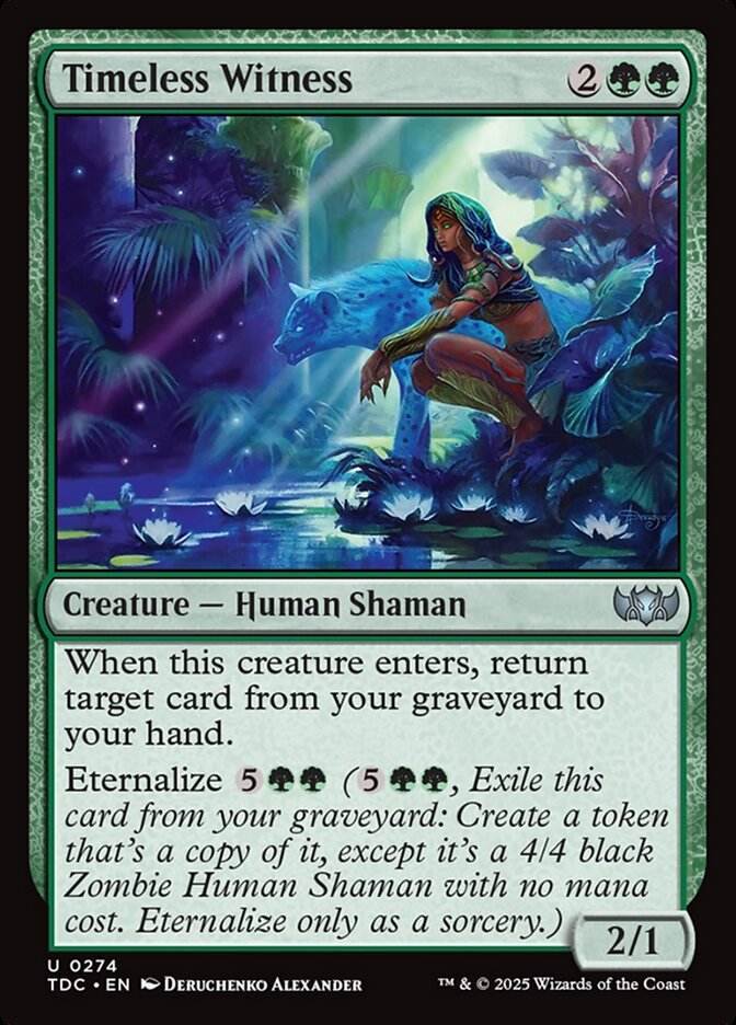 Timeless Witness (Tarkir: Dragonstorm Commander)