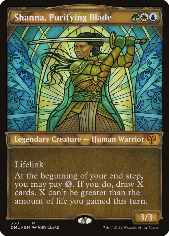 Shanna, Purifying Blade (Dominaria United)