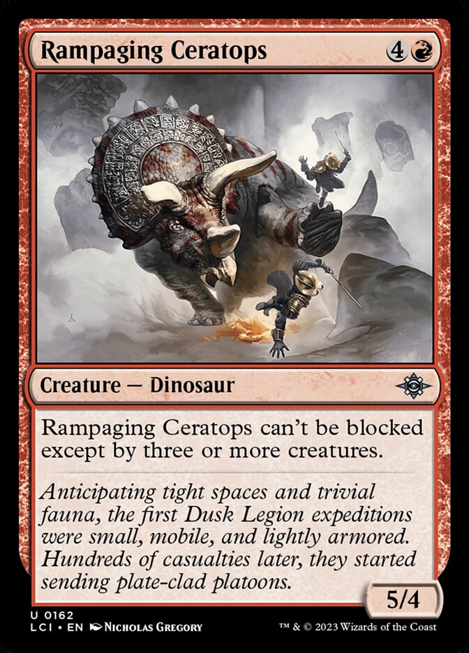 Rampaging Ceratops (The Lost Caverns of Ixalan)