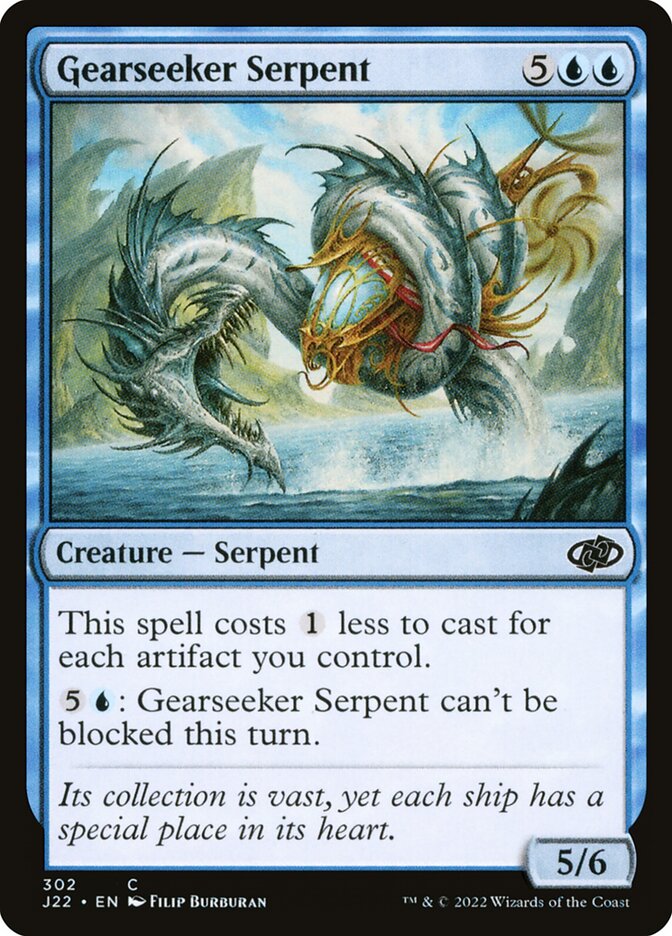 Gearseeker Serpent (Jumpstart 2022)