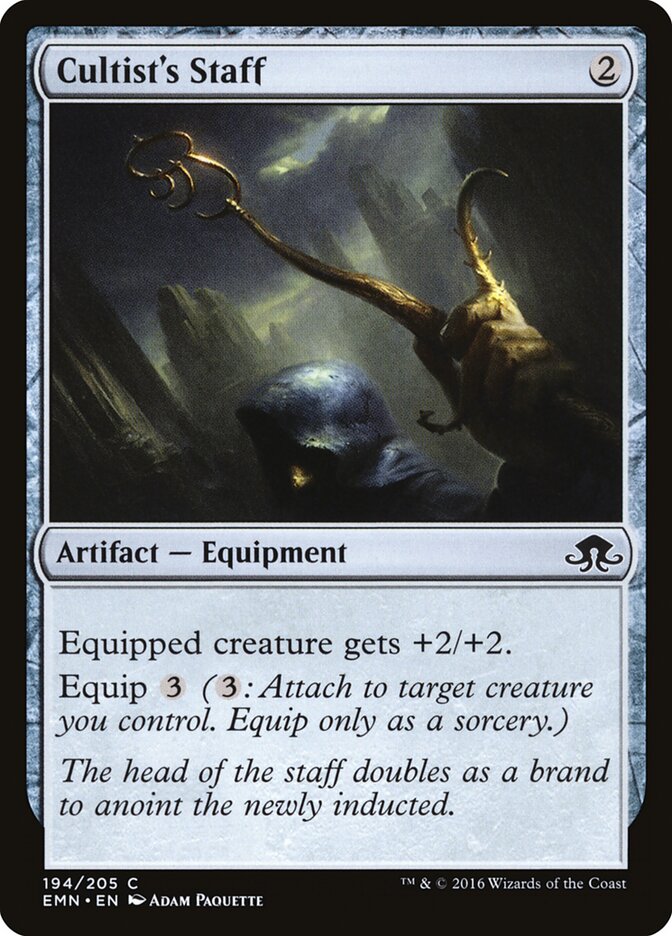 Cultist's Staff (Eldritch Moon)