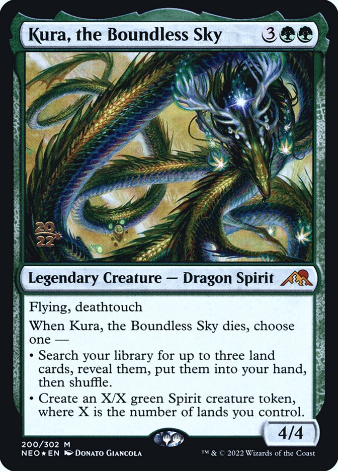 Kura, the Boundless Sky (Kamigawa: Neon Dynasty Promos)