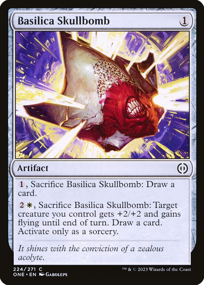 Basilica Skullbomb (Phyrexia: All Will Be One)