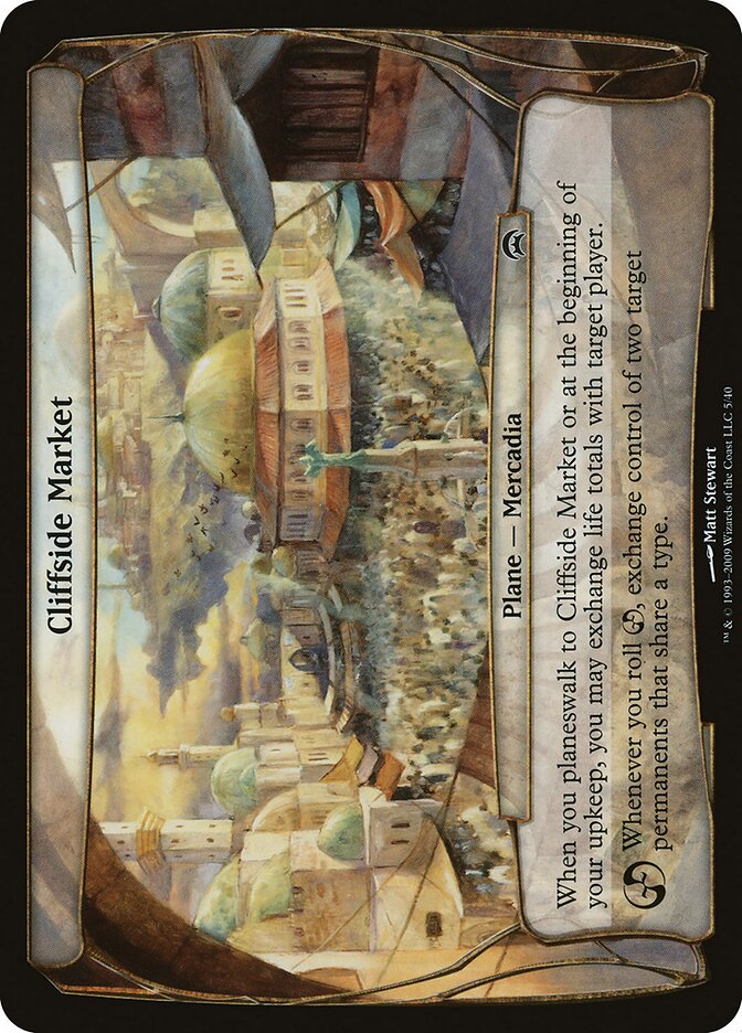 Cliffside Market (Planechase Planes)