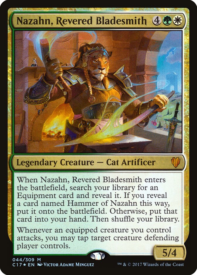 Nazahn, Revered Bladesmith (Commander 2017)