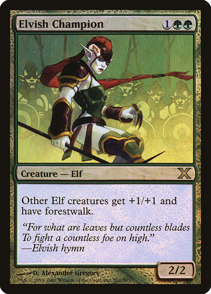 Elvish Champion (Tenth Edition)