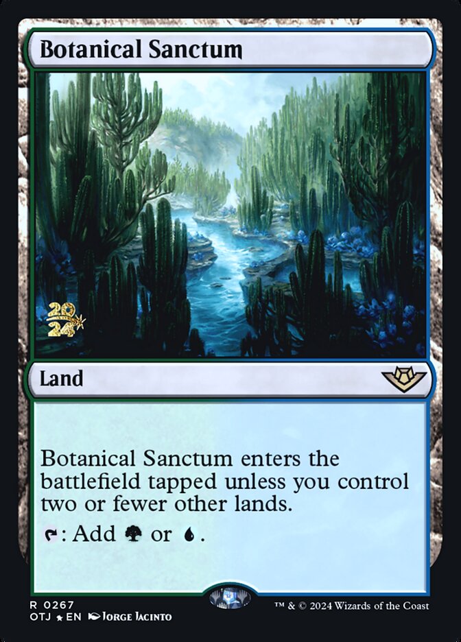 Botanical Sanctum (Outlaws of Thunder Junction Promos)