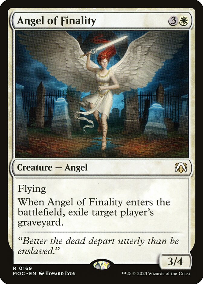 Angel of Finality (March of the Machine Commander)