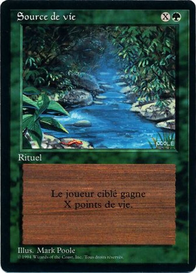 Stream of Life (Foreign Black Border)