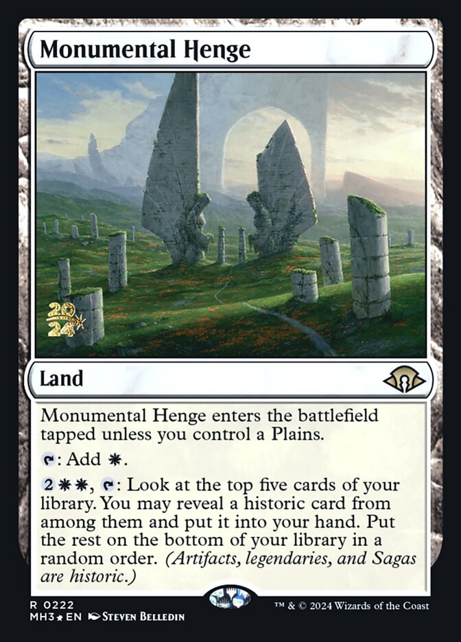 Monumental Henge (Modern Horizons 3 Promos)