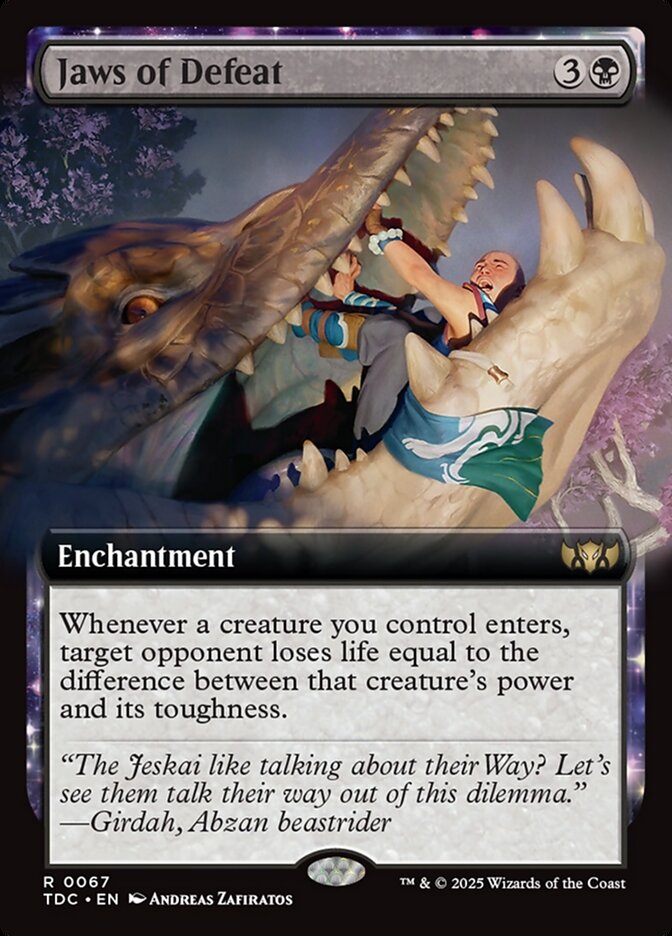 Jaws of Defeat (Tarkir: Dragonstorm Commander)