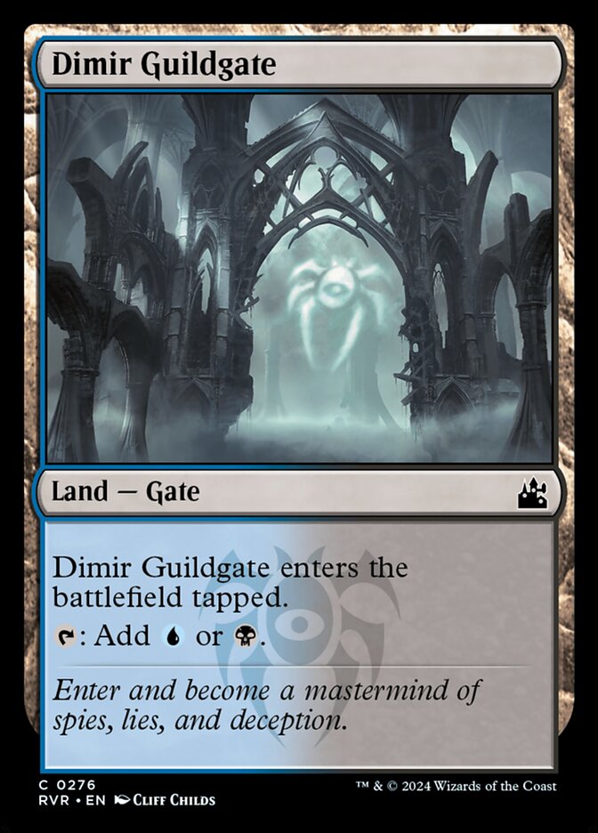 Dimir Guildgate (Ravnica Remastered)