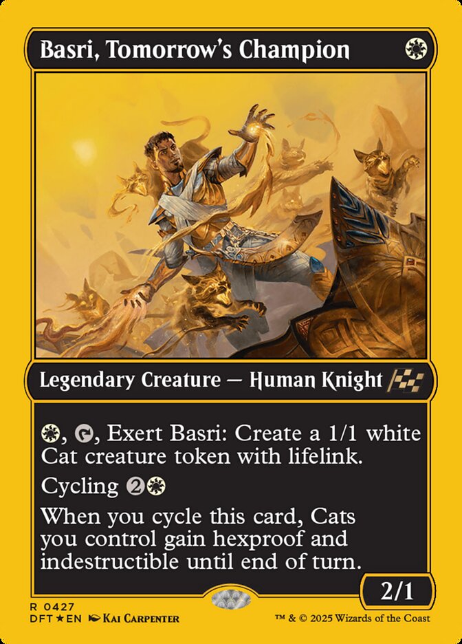Basri, Tomorrow's Champion (Aetherdrift)