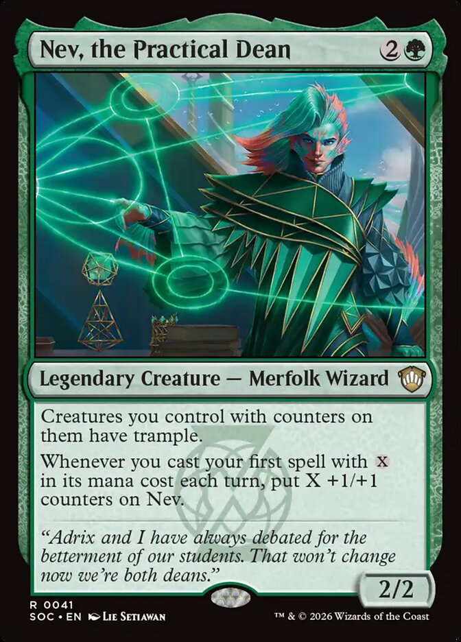 Nev, the Practical Dean (Secrets of Strixhaven Commander)