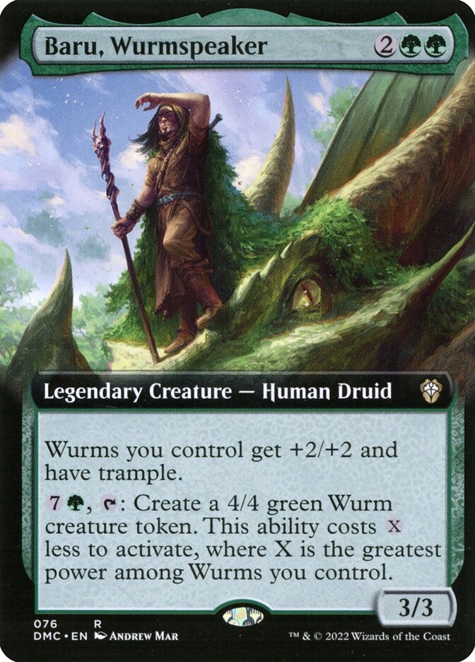 Baru, Wurmspeaker (Dominaria United Commander)