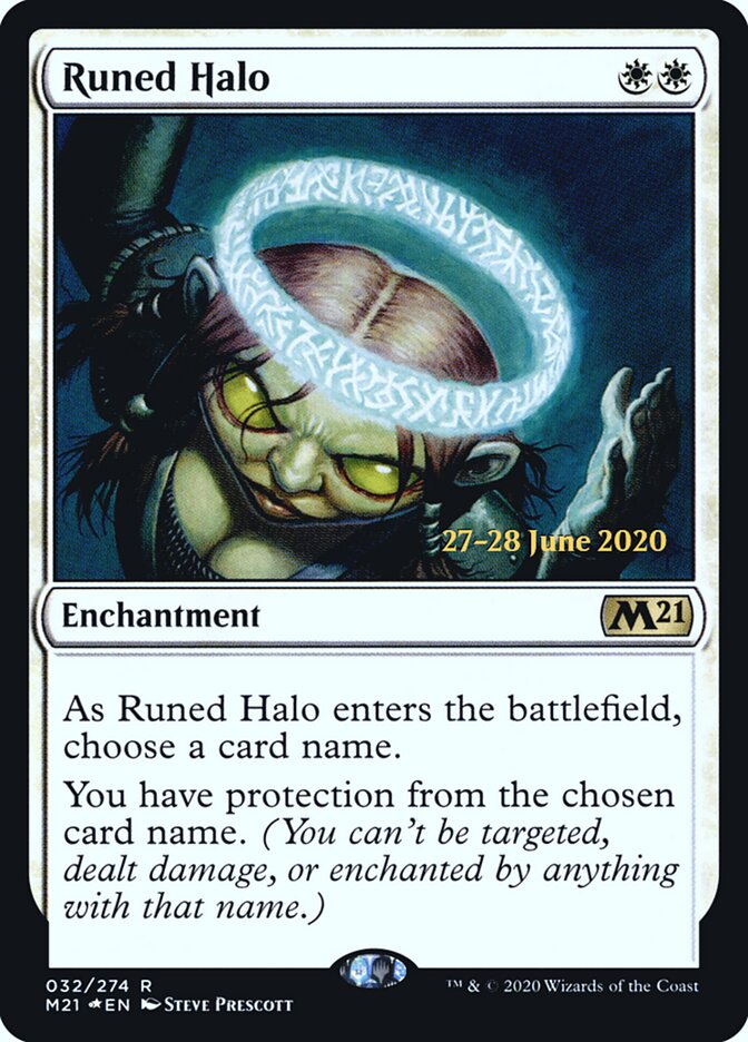 Runed Halo (Core Set 2021 Promos)
