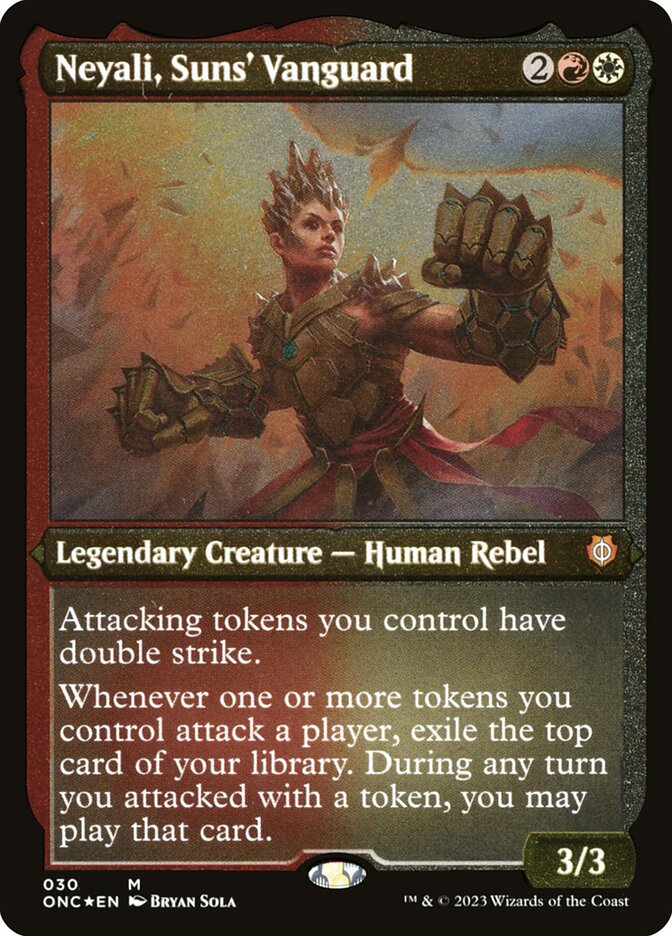 Neyali, Suns' Vanguard (Phyrexia: All Will Be One Commander)