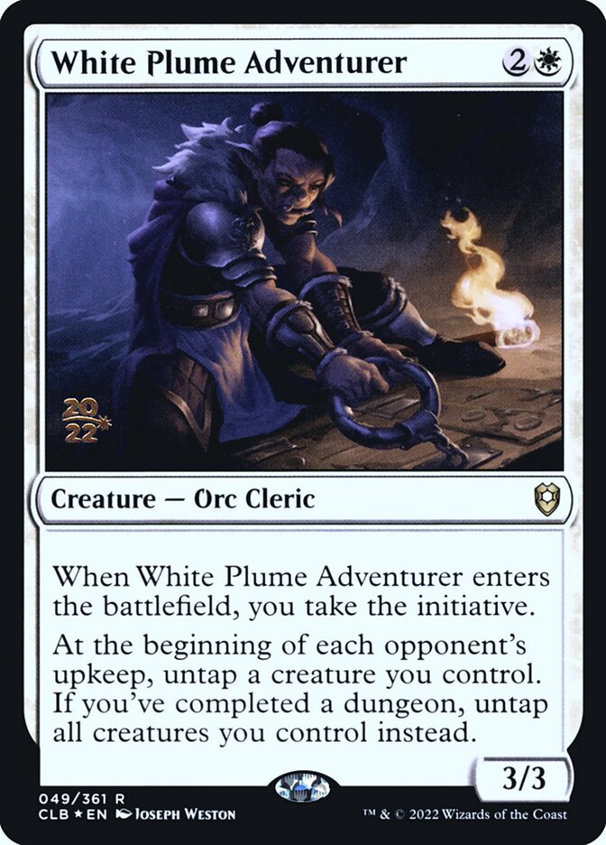 White Plume Adventurer (Battle for Baldur's Gate Promos)