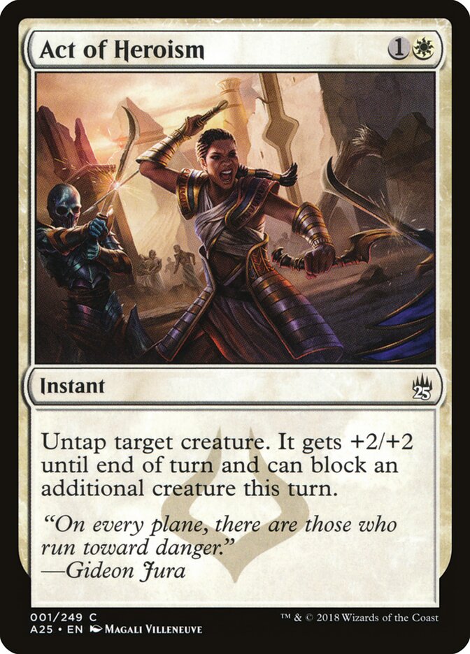 Act of Heroism (Masters 25)