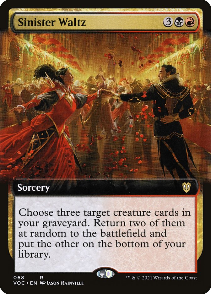 Sinister Waltz (Crimson Vow Commander)