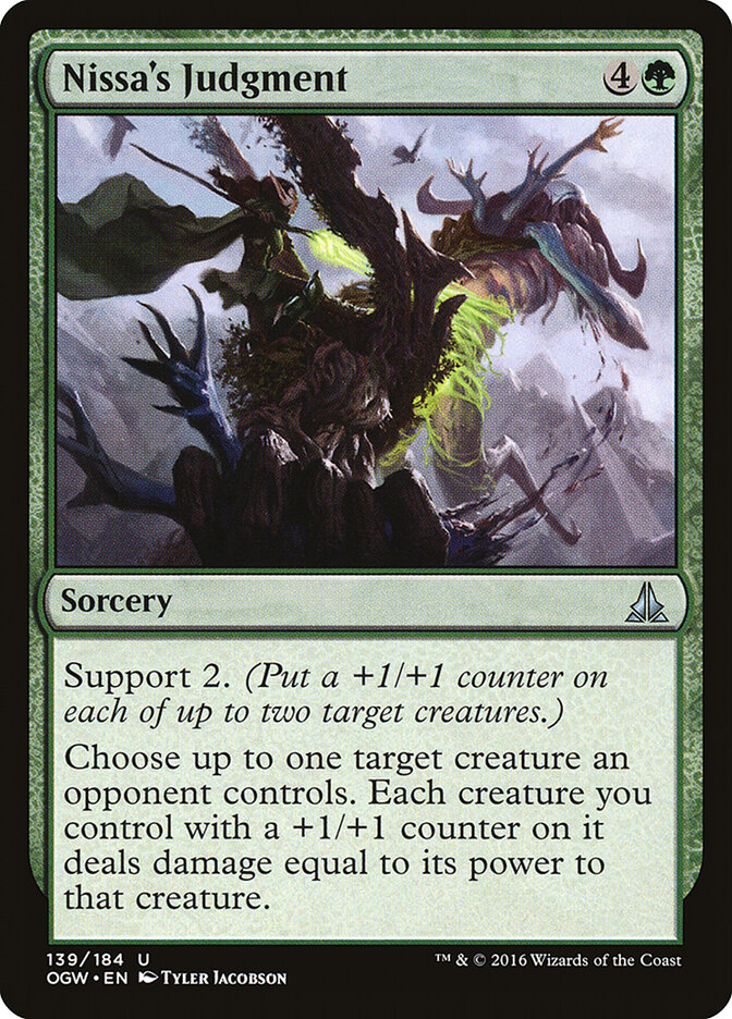Nissa's Judgment (Oath of the Gatewatch)