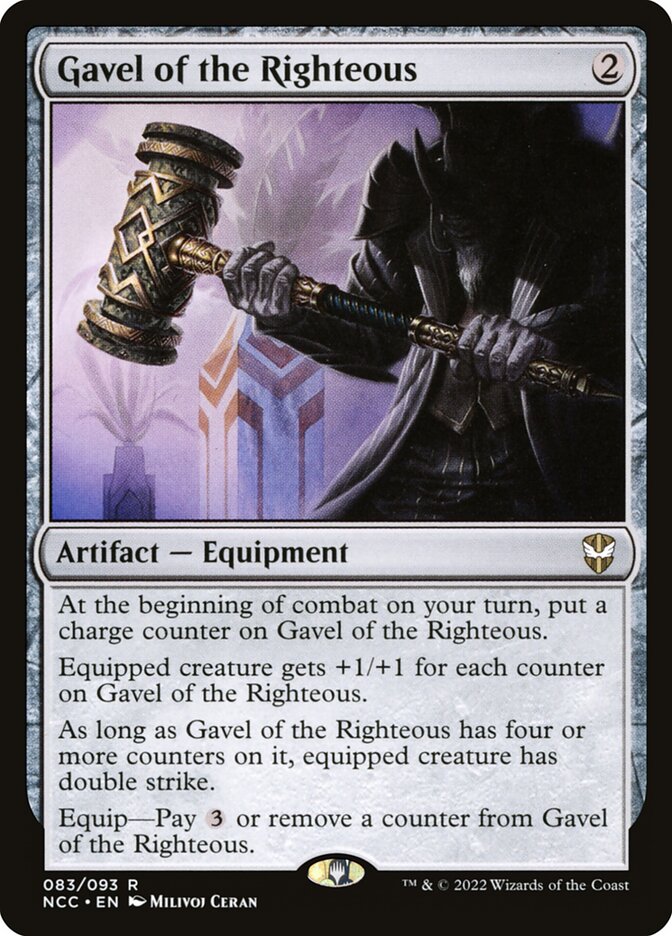 Gavel of the Righteous (New Capenna Commander)
