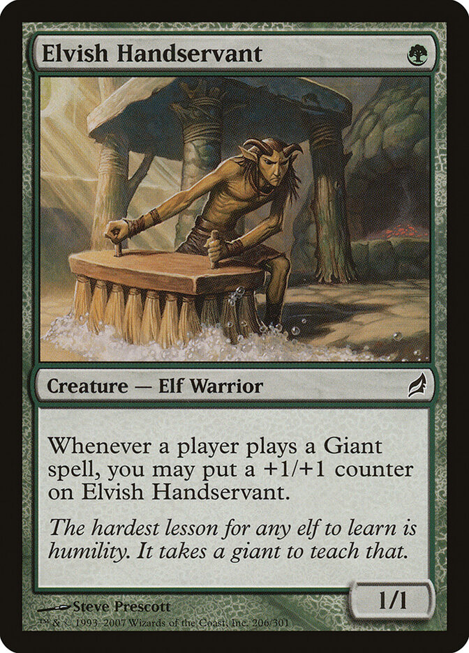 Elvish Handservant (Lorwyn)
