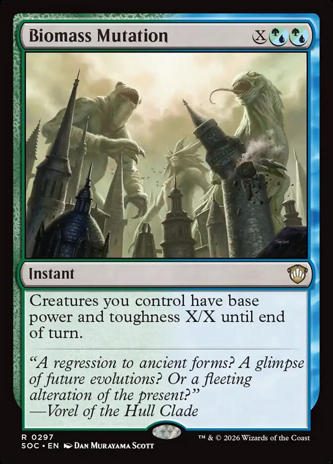 Biomass Mutation (Secrets of Strixhaven Commander)