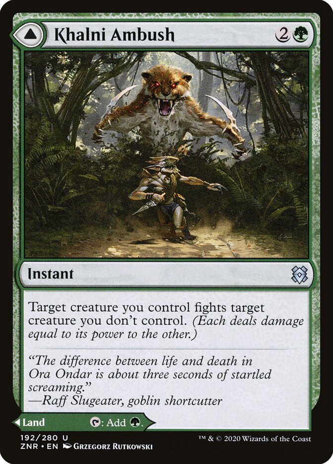 Khalni Ambush (Zendikar Rising)