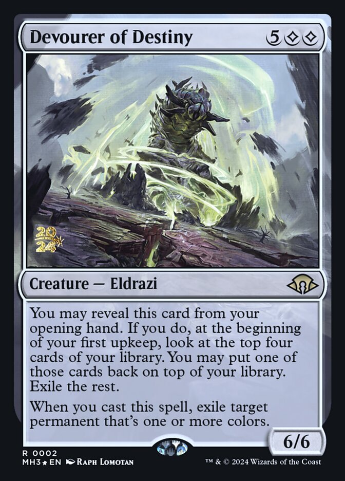 Devourer of Destiny (Modern Horizons 3 Promos)
