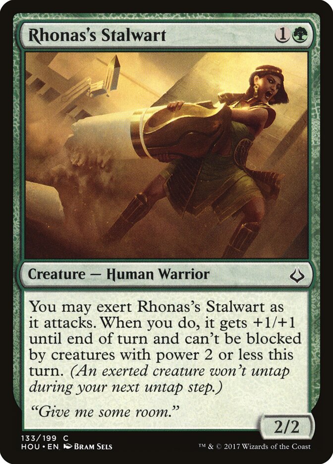 Rhonas's Stalwart (Hour of Devastation)