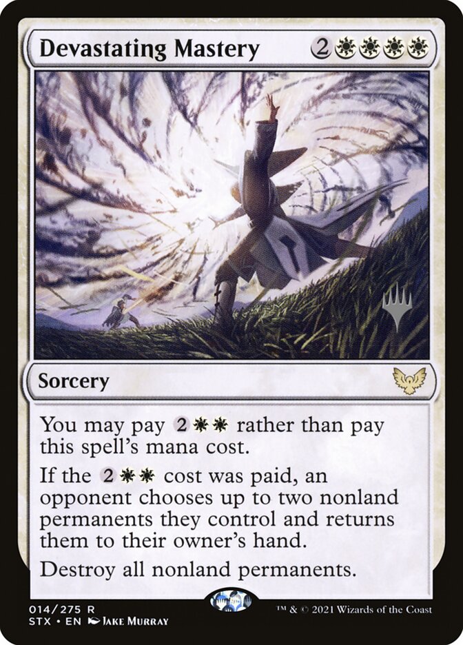 Devastating Mastery (Strixhaven: School of Mages Promos)