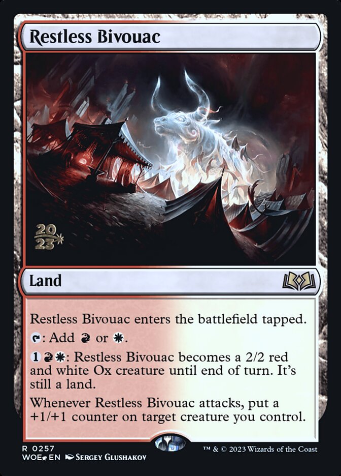 Restless Bivouac (Wilds of Eldraine Promos)