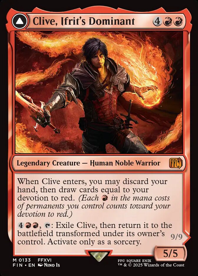 Clive, Ifrit's Dominant (Final Fantasy)