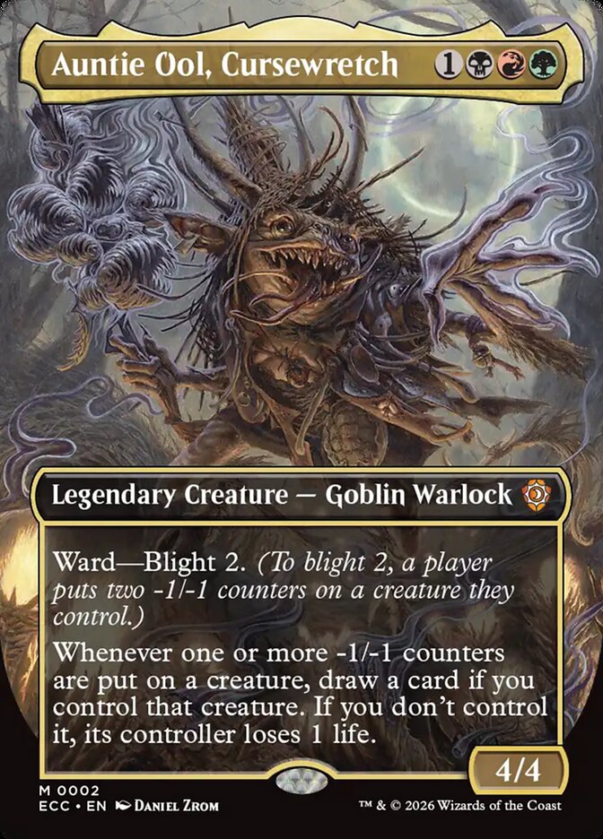 Auntie Ool, Cursewretch (Lorwyn Eclipsed Commander)