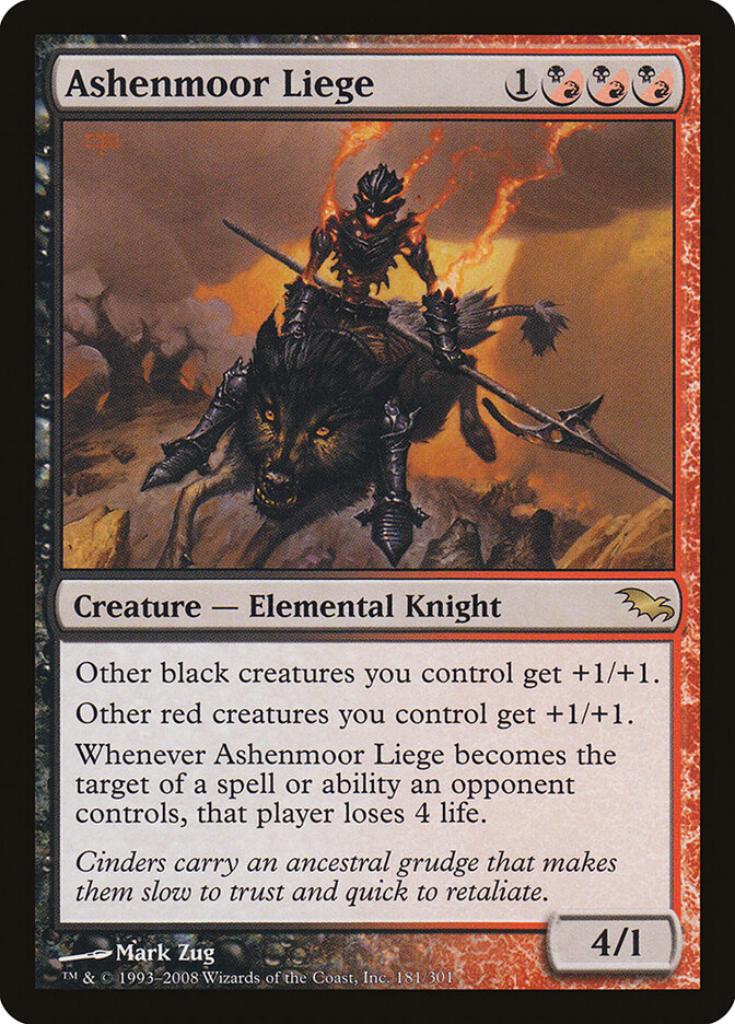 Ashenmoor Liege (Shadowmoor)