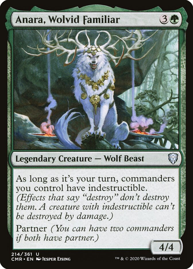 Anara, Wolvid Familiar (Commander Legends)