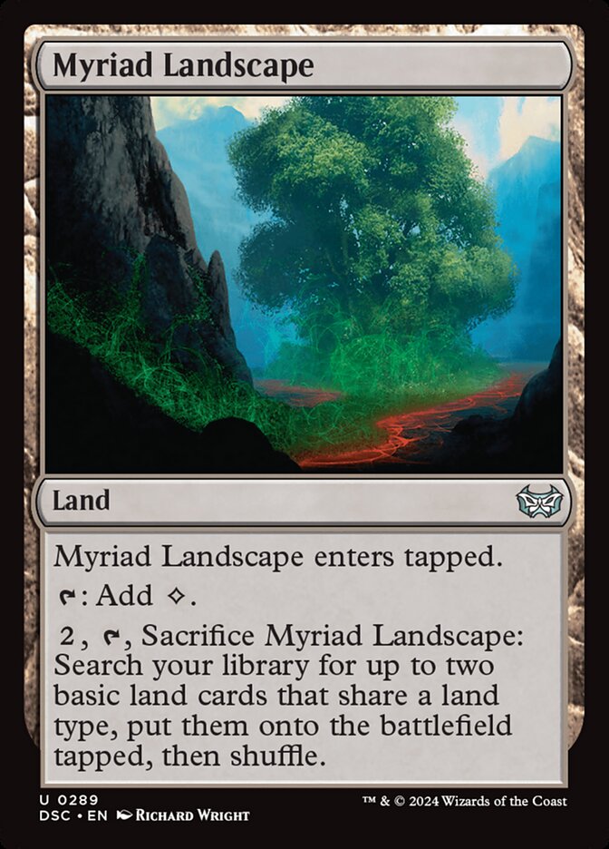 Myriad Landscape (Duskmourn: House of Horror Commander)