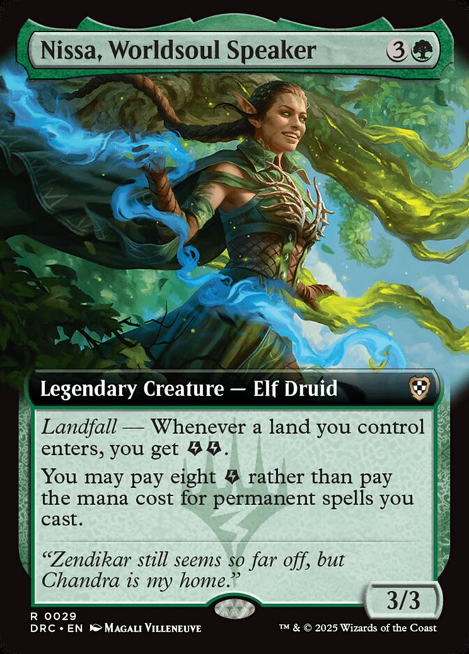 Nissa, Worldsoul Speaker (Aetherdrift Commander)