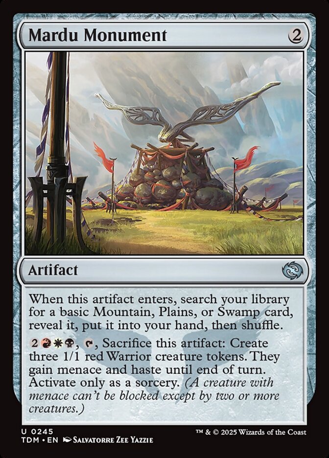 Mardu Monument (Tarkir: Dragonstorm)